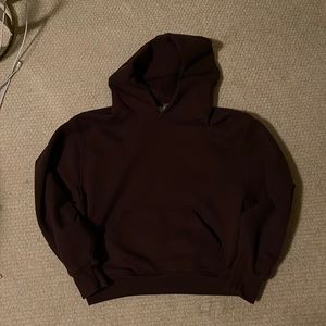 Brown aritzia mega sweatshirt